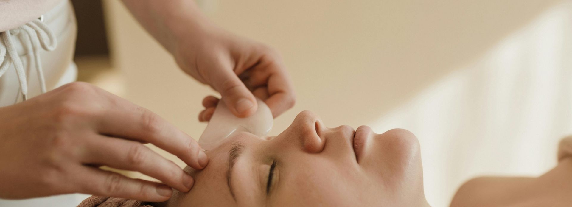 Woman in Facial Massage